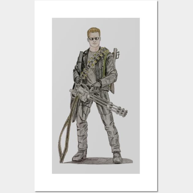 T 800 Wall Art by An.D.L.